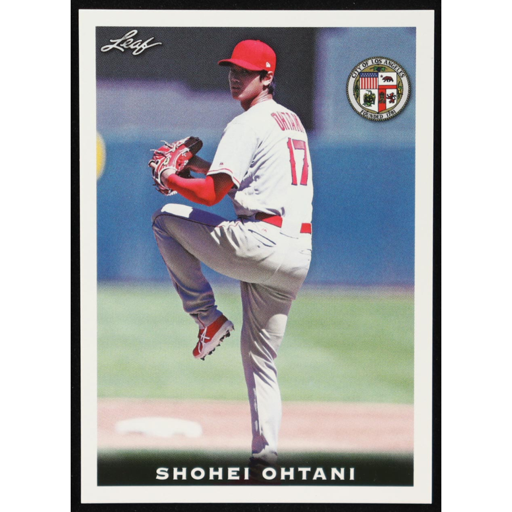 Shohei Ohtani 2018 Leaf National Convention #Rookie04 RC at PristineAuction.com