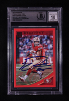 George Kittle Signed 2018 Donruss Press Proof Red #252 (BGS | Auto 10) at PristineAuction.com