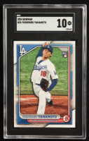 Yoshinobu Yamamoto 2024 Bowman #36 RC (SGC 10) at PristineAuction.com