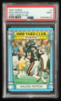 Walter Payton 1987 Topps 1000 Yard Club #7 (PSA 9) at PristineAuction.com