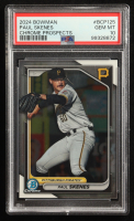 Paul Skenes 2024 Bowman Chrome Prospects #BCP125 (PSA 10) at PristineAuction.com