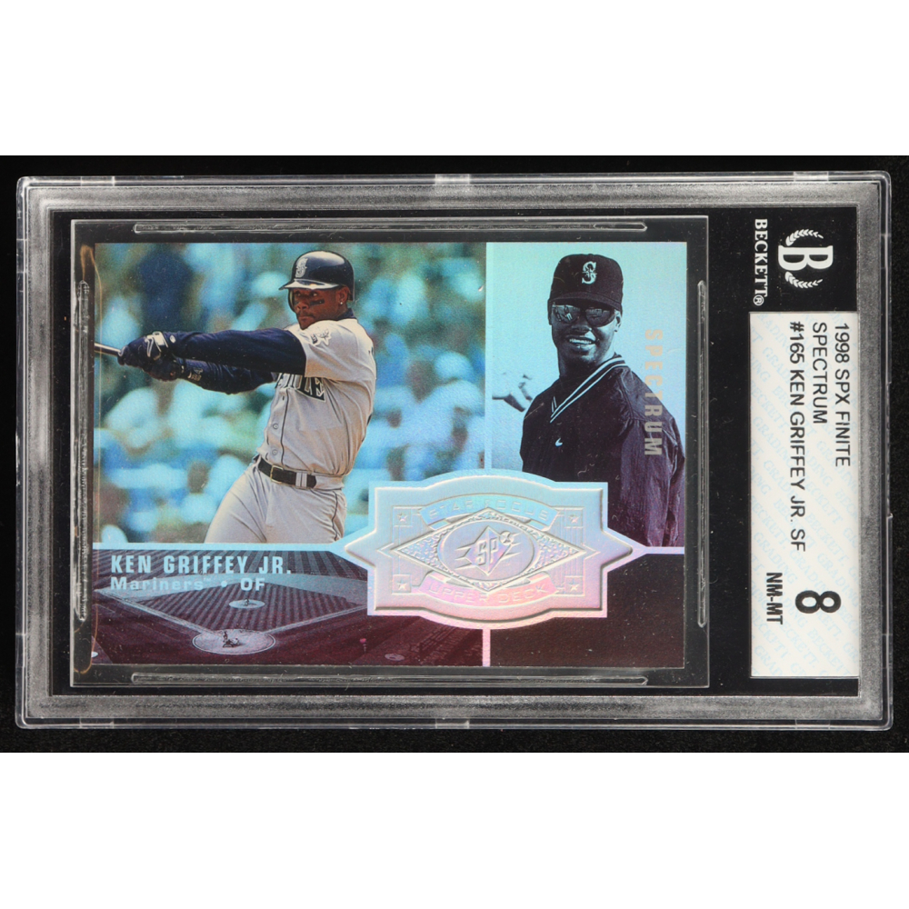 Ken Griffey Jr. 1998 SPx Finite Spectrum #165 SF (BGS 8) at PristineAuction.com