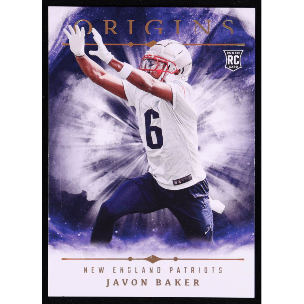 Javon Baker 2024 Panini Origins #117 RC at PristineAuction.com