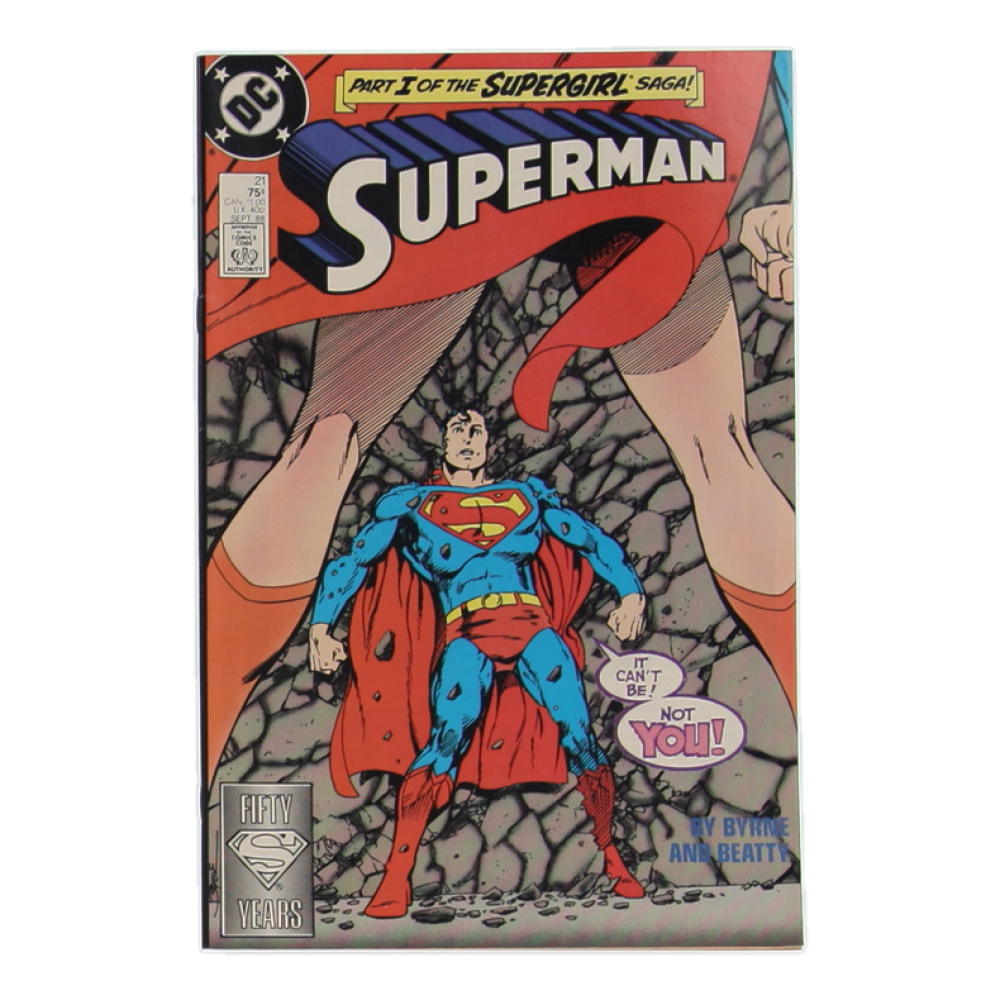 1988 "Superman" Issue #21 DC Comic Book at PristineAuction.com