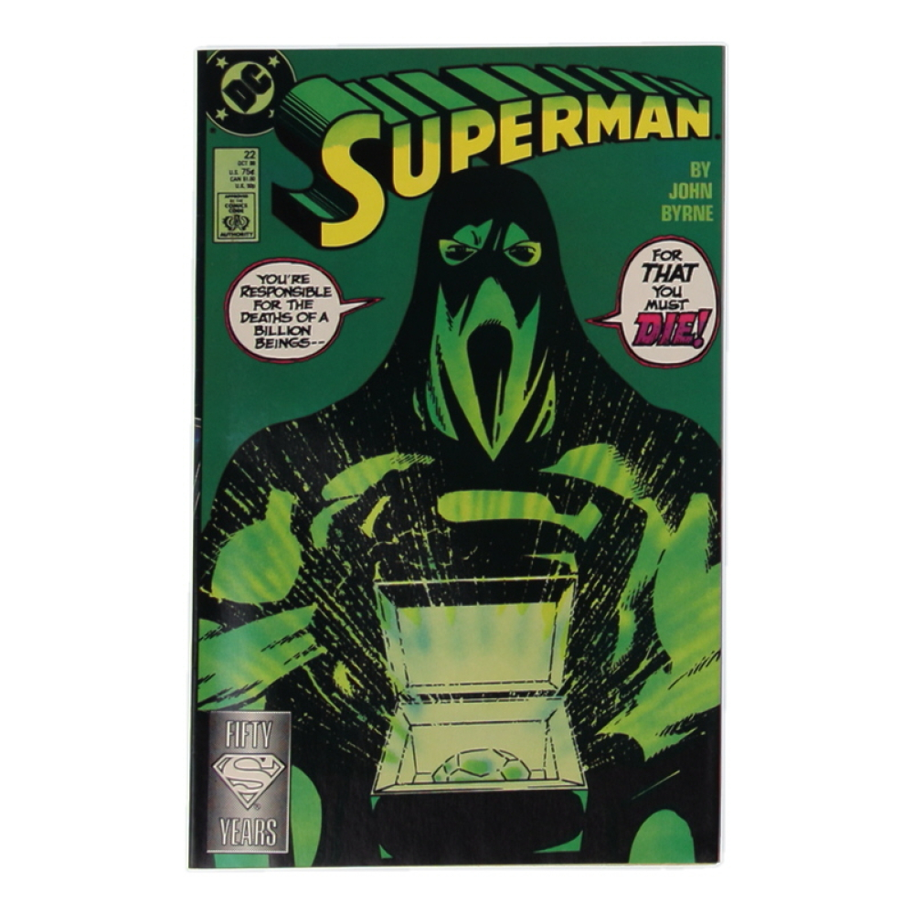 1988 "Superman" Issue #22 DC Comic Book at PristineAuction.com