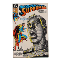 1990 "Superman" Issue #39 DC Comic Book at PristineAuction.com