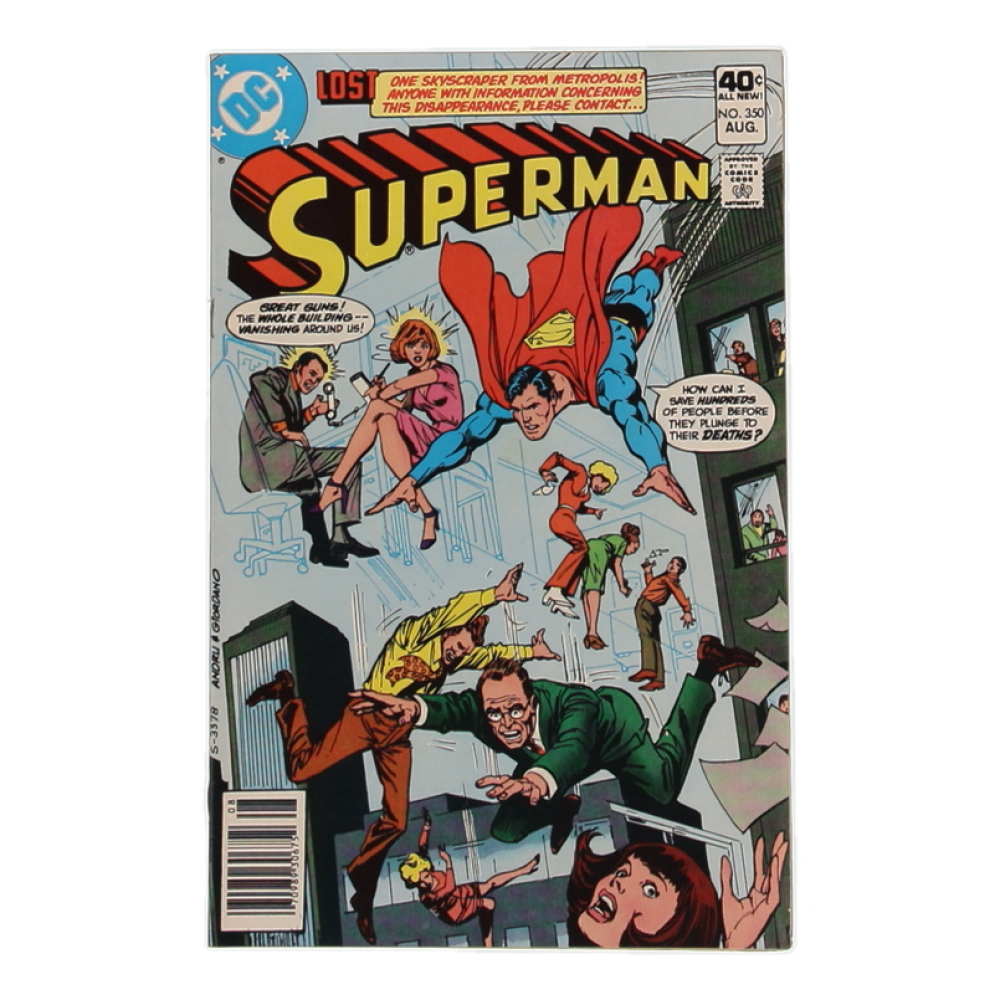 1980 "Superman" Issue #350 DC Comic Book at PristineAuction.com