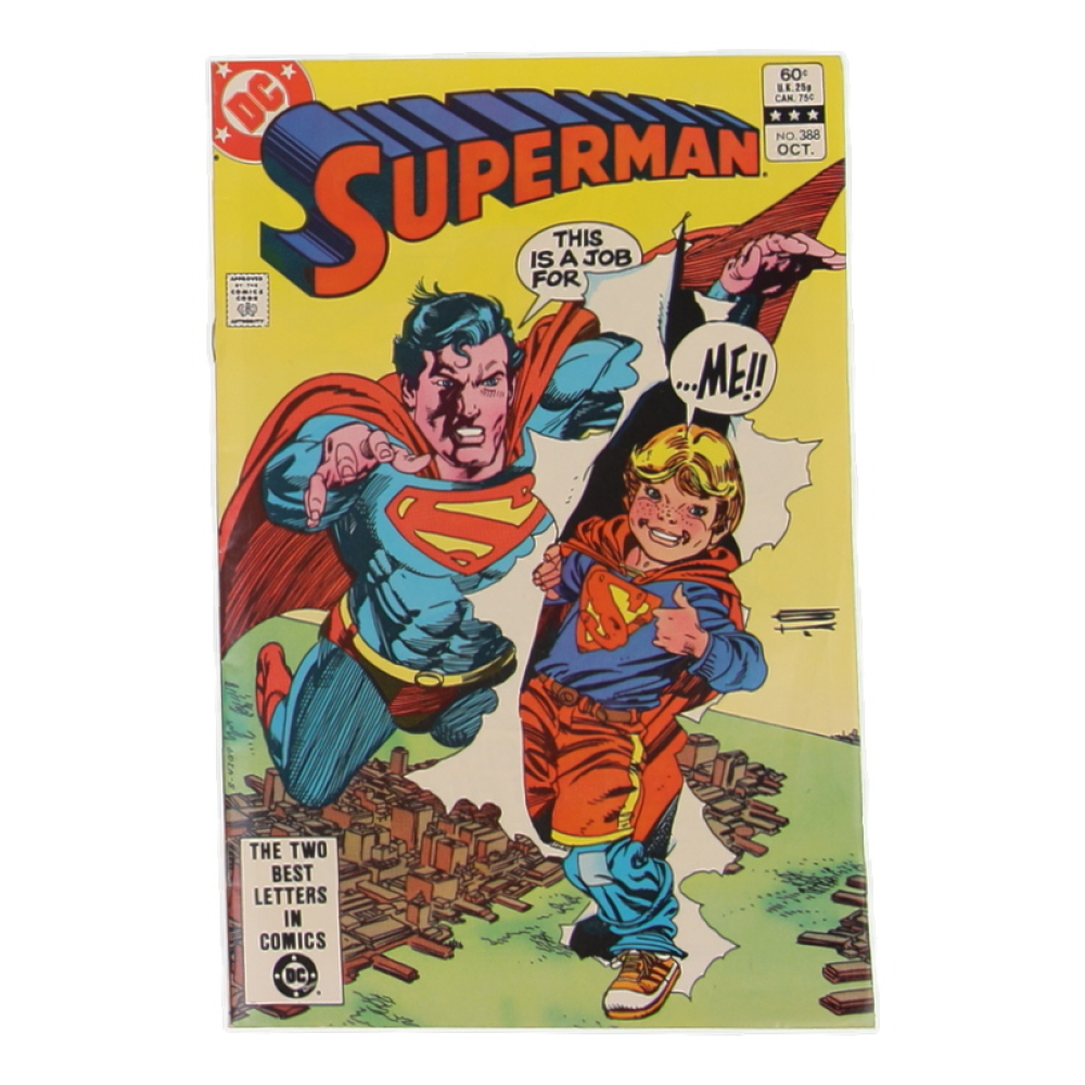1983 "Superman" Issue #388 DC Comic Book at PristineAuction.com