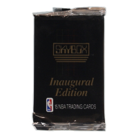 1990 SkyBox Inaugural Edition Basketball Wax Pack with (15) Cards at PristineAuction.com
