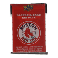 2008 Upper Deck Boston Red Sox Fan Pack with (25) Cards at PristineAuction.com