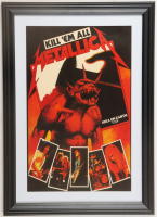 1983 "Metallica" Hell on Earth Tour Custom Framed Poster at PristineAuction.com
