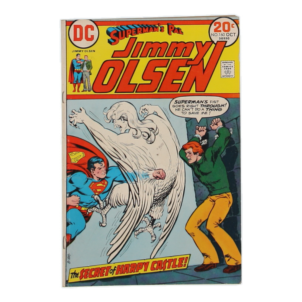1973 "Superman's Pal Jimmy Olsen" Issue #160 DC Comic Book at PristineAuction.com