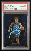 Paolo Banchero Signed 2022-23 Select Prizms Blue #72 RC (PSA Authentic) at PristineAuction.com