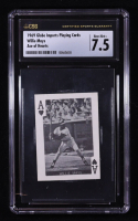Willie Mays 1969 Globe Imports Playing Cards Ace of Hearts (CSG 7.5) at PristineAuction.com