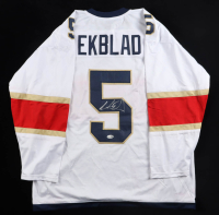 Aaron Ekblad Signed Jersey (JSA) at PristineAuction.com