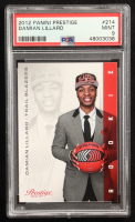 Damian Lillard 2012-13 Prestige #214 RC (PSA 9) at PristineAuction.com