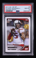 Patrick Mahomes II Sage Hit Premier Draft #5 RC (PSA 10) at PristineAuction.com