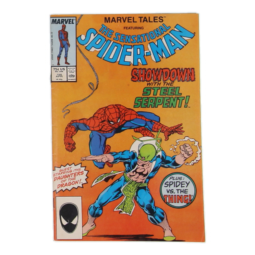 1987 "Marvel Tales" Issue #198 Marvel Comic Book at PristineAuction.com