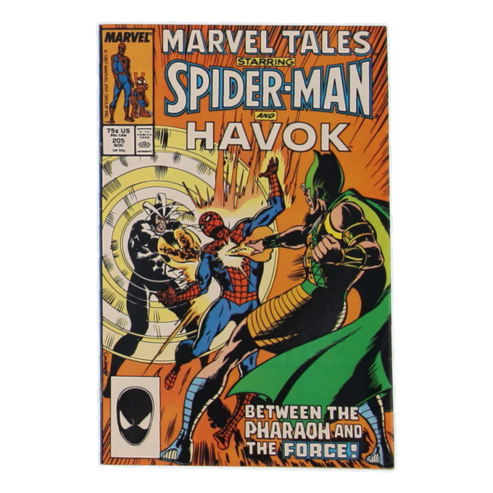 1987 "Marvel Tales" Issue #205 Marvel Comic Book at PristineAuction.com