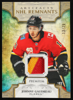 Johnny Gaudreau 2020-21 Artifacts Game Used NHL Remnants Premium #NRJG #13/25 at PristineAuction.com