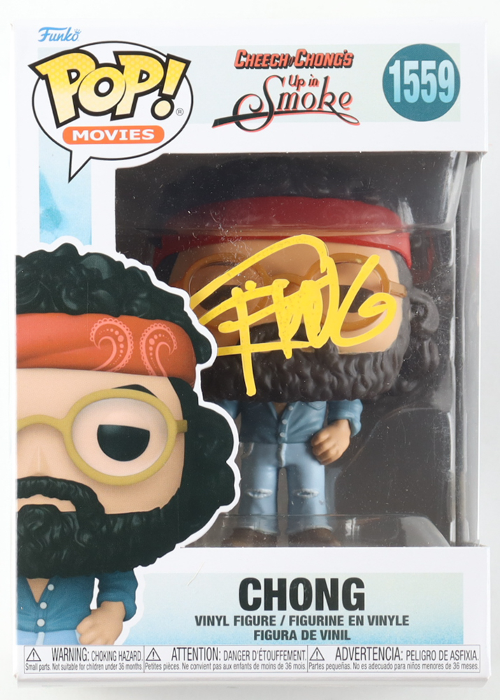 Tommy Chong Signed "Cheech & Chong's Up In Smoke" #1559 Chong Funko Pop! Vinyl Figure (ACOA) at PristineAuction.com Tommy Chong Signed "Cheech & Chong's Up In Smoke" #1559 Chong Funko Pop! Vinyl Figure (ACOA) at PristineAuction.com