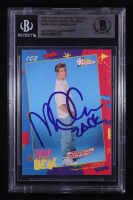 Mark-Paul Gosselaar Signed 1992 Pacific Saved By The Bell #102 Inscribed "Zack" (BGS) at PristineAuction.com