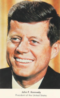 1963 L.B. Prince Vintage John F. Kennedy Postcard at PristineAuction.com