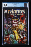 2023 "Thanos: Death Notes" Issue #1 Marvel Comic Book (CGC 9.8) at PristineAuction.com