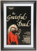 1980 "The Grateful Dead" Music Theater Concert Custom Framed Poster at PristineAuction.com