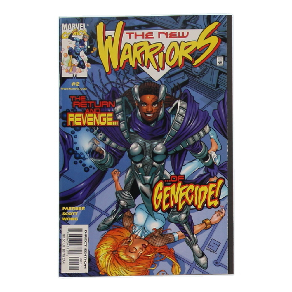 1999 "The New Warriors" Issue #2 Marvel Comic Book at PristineAuction.com