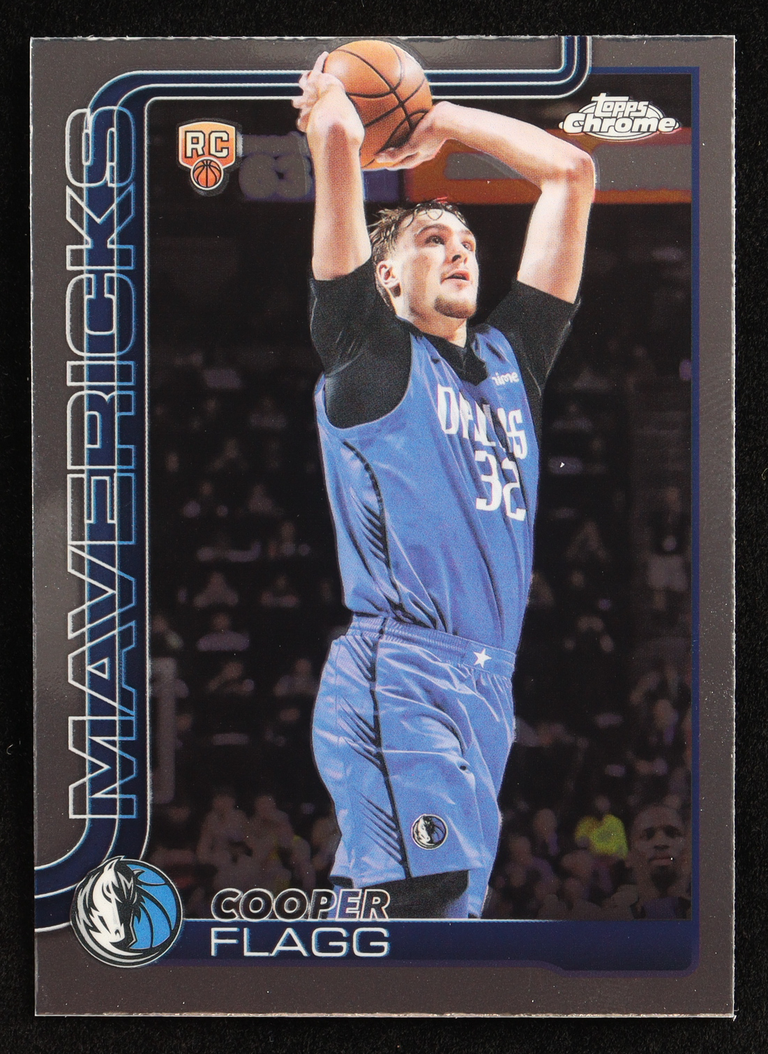 Cooper Flagg 2025-26 Topps Chrome #251 RC at PristineAuction.com Cooper Flagg 2025-26 Topps Chrome #251 RC at PristineAuction.com