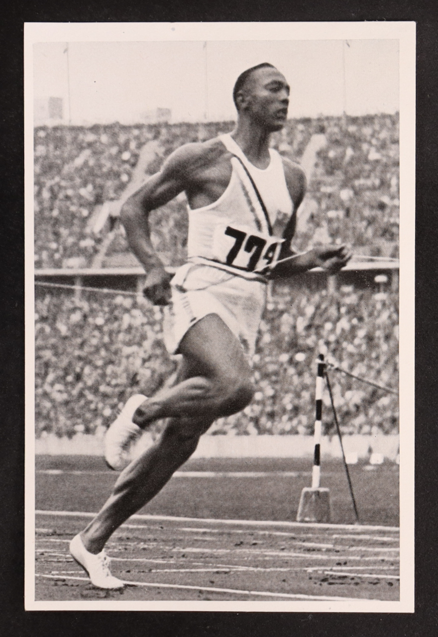 Jesse Owens 1936 Reemstma Olympia Band II #32 at PristineAuction.com Jesse Owens 1936 Reemstma Olympia Band II #32 at PristineAuction.com