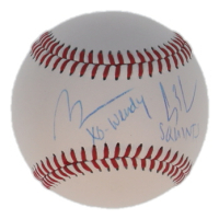 Chauncey Leopardi & Marley Shelton Signed OL Baseball Inscribed "Squints" & "XO - Wendy" (JSA) at PristineAuction.com