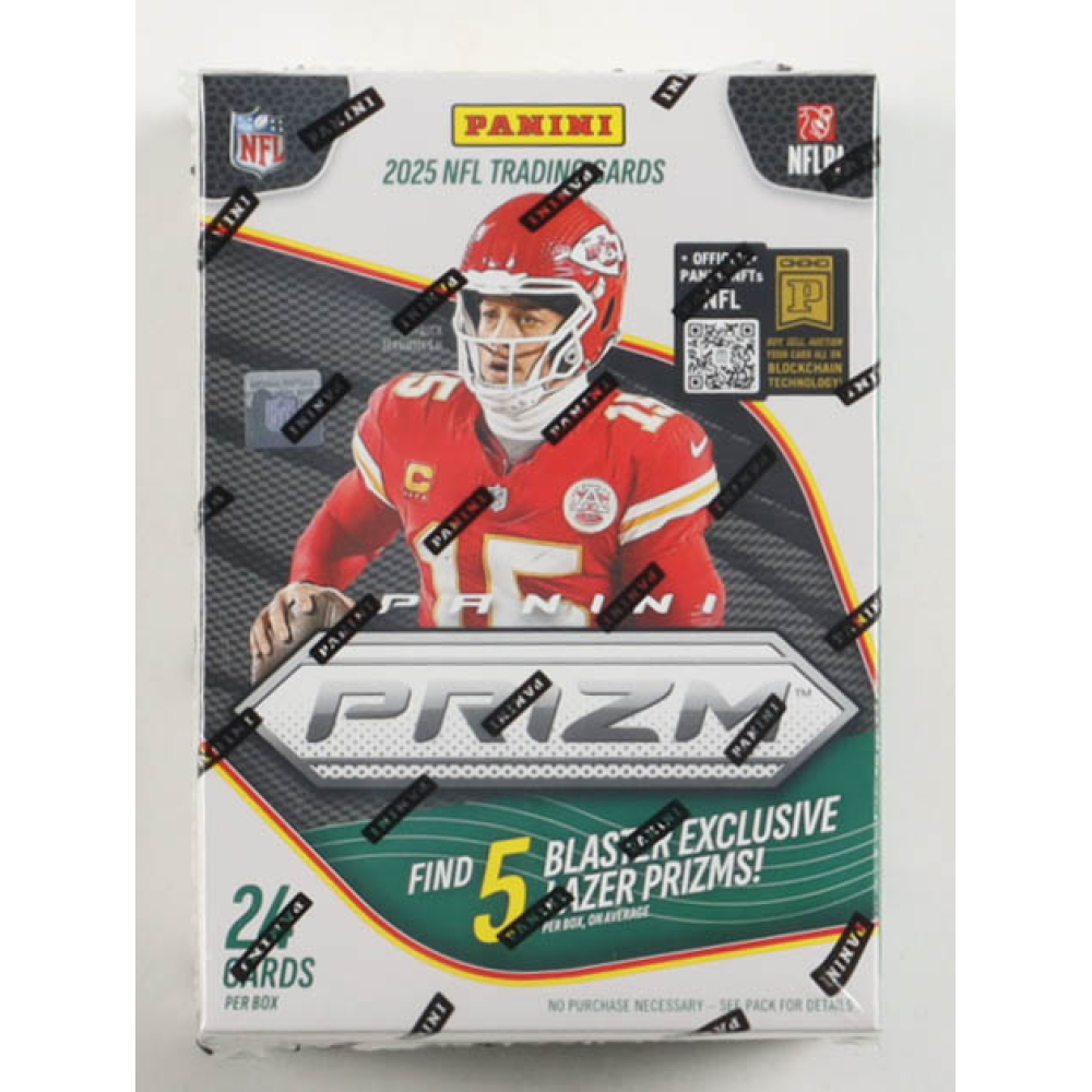 2025 Panini Prizm Football Blaster Box With (6) Packs at PristineAuction.com