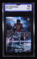 Marvin Mims 2023 Panini Absolute By Storm #BST-20 RC (ISA 10) at PristineAuction.com