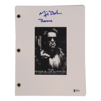 Michael Biehn Signed "The Terminator" Movie Script Inscribed "Reese" (Beckett) at PristineAuction.com