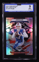 Josh Allen 2023 Panini Mosaic National Pride Silver Prizm #257 (ISA 9) at PristineAuction.com