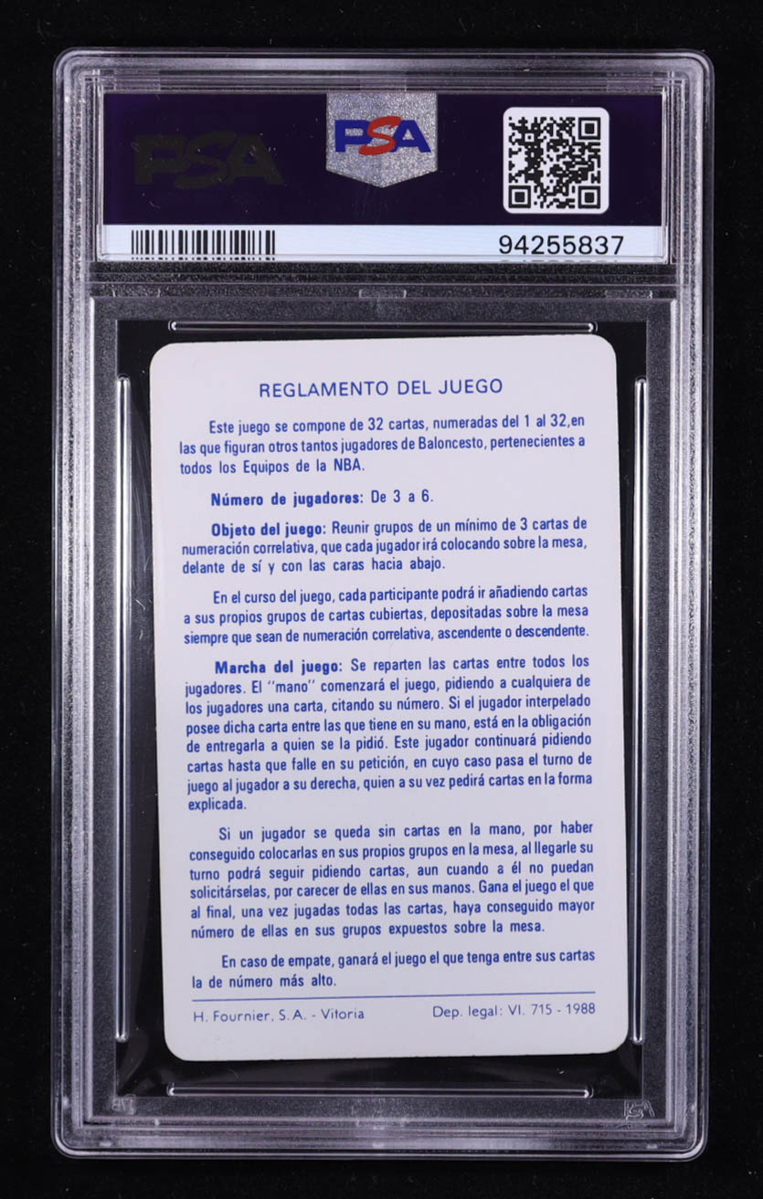 Michael Jordan 1988 Fournier NBA Estrellas #NNO (PSA 9) at PristineAuction.com Michael Jordan 1988 Fournier NBA Estrellas #NNO (PSA 9) at PristineAuction.com