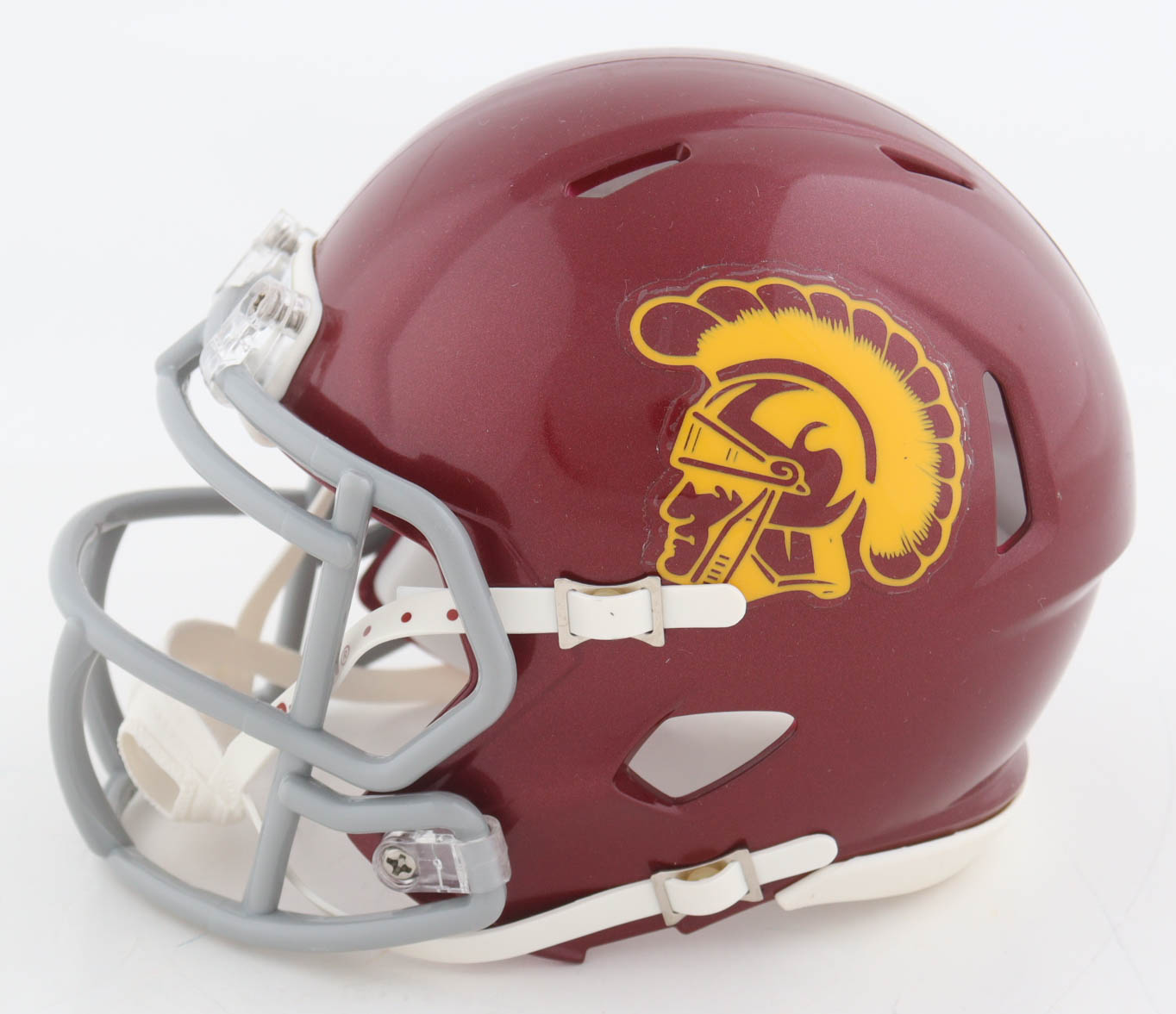 Sam Darnold Signed USC Trojans Speed Mini Helmet (Fanatics) at PristineAuction.com Sam Darnold Signed USC Trojans Speed Mini Helmet (Fanatics) at PristineAuction.com
