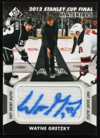 Wayne Gretzky 2012-13 SP Stanely Cup Final Materials Net Skirt Autograph #SCUP-WG at PristineAuction.com