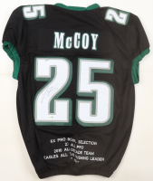 LeSean McCoy Signed Career Highlight Stat Jersey (JSA) at PristineAuction.com