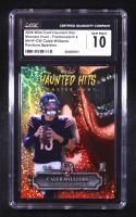 Caleb Williams 2024 Wild Card Haunted Hits Monster Hunt Frankenstein 4 Rainbow Sparkles #HHFCW RC #2/2 (CGC 10) at PristineAuction.com