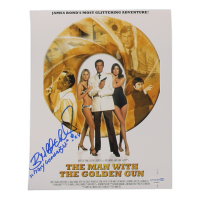 Britt Ekland Signed "The Man with the Golden Gun" 8x10 Photo Inscribed "Mary Goodnight" & "-24" (ACOA) at PristineAuction.com