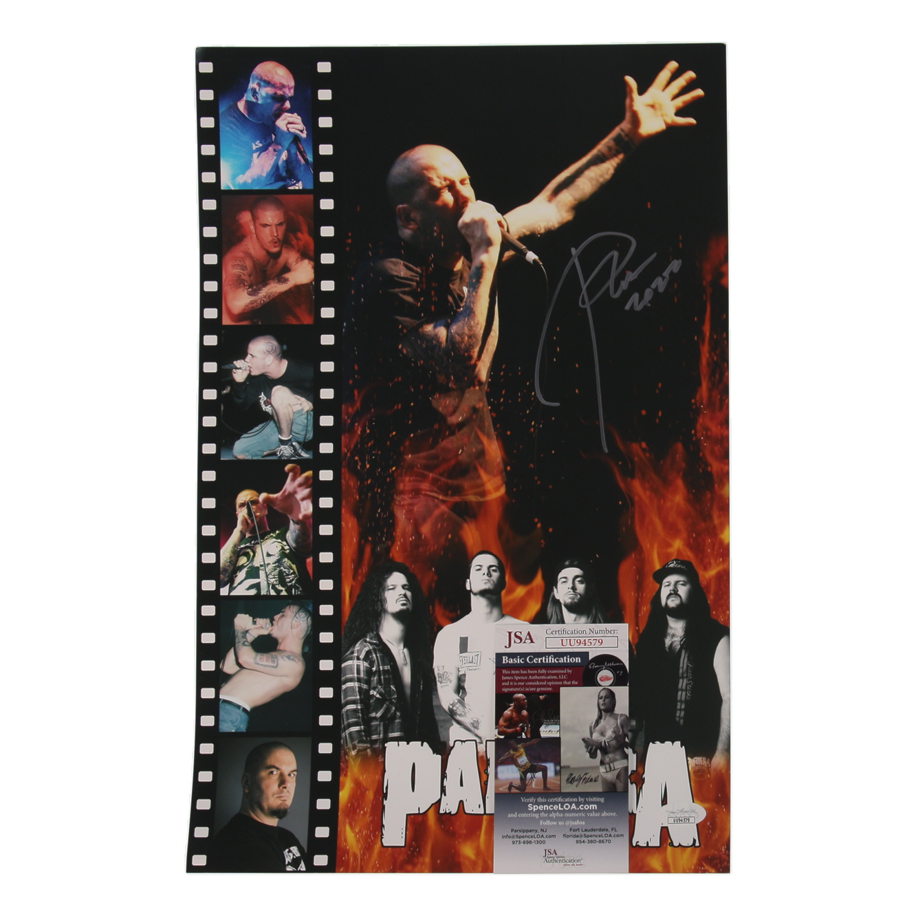 Phil Anselmo Signed Pantera 11x17 Poster Inscribed "2022" (JSA) at PristineAuction.com Phil Anselmo Signed Pantera 11x17 Poster Inscribed "2022" (JSA) at PristineAuction.com