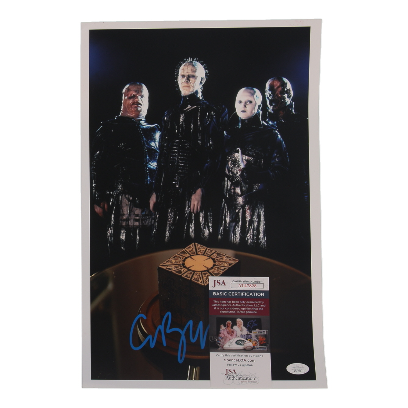 Clive Barker Signed "Hellraiser" 11x17 Poster (JSA) at PristineAuction.com Clive Barker Signed "Hellraiser" 11x17 Poster (JSA) at PristineAuction.com