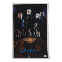Clive Barker Signed "Hellraiser" 11x17 Poster (JSA) at PristineAuction.com