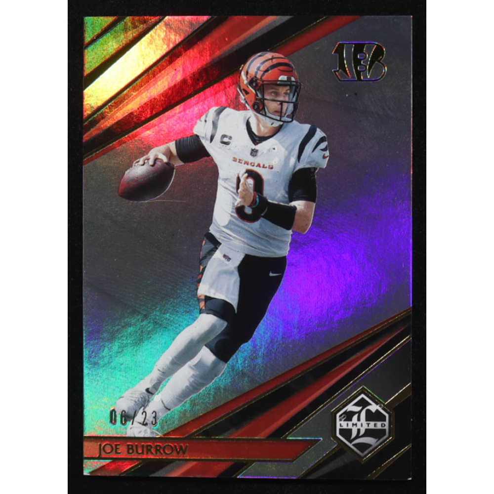 Joe Burrow 2021 Limited Holographic Spotlight #42 #6/23 at PristineAuction.com