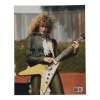 Nancy Wilson Signed 8x10 Photo with Band Logo Sketch (Beckett) at PristineAuction.com