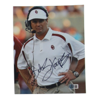 Bob Stoops Signed Oklahoma Sooners 8x10 Photo (Beckett) at PristineAuction.com