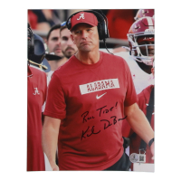 Kalen DeBoer Signed Alabama Crimson Tide 8x10 Photo Inscribed "Roll Tide!" (Beckett) at PristineAuction.com
